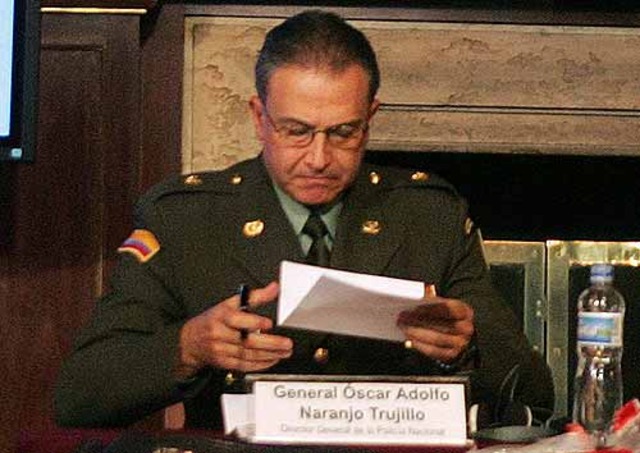 Se vuelve a vincular al Jefe de Policía colombiana en el caso