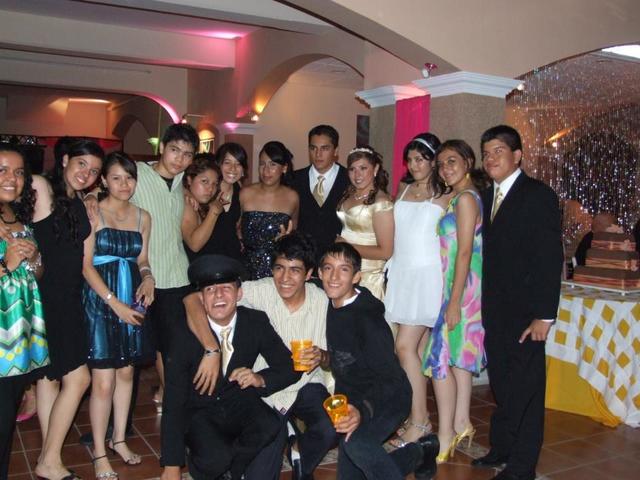 Tuve mi fiesta de quince años