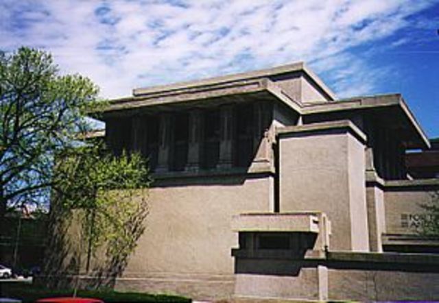Unity Temple church is built