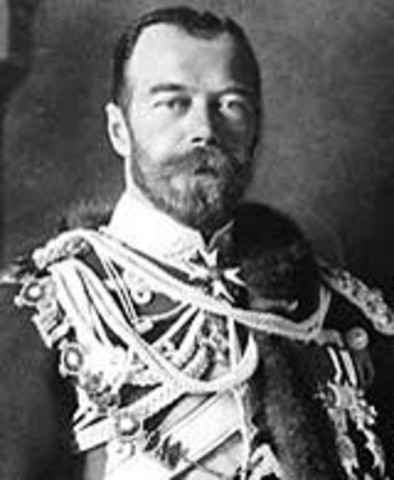 Nicholas II became tsar