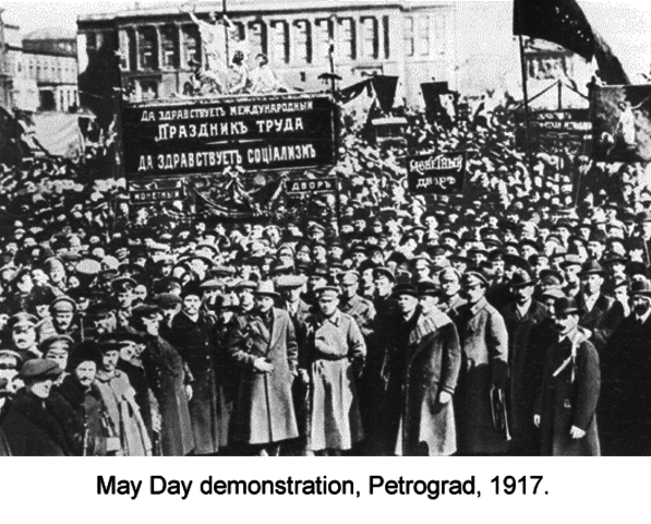 Having been granted “safe passage”, Lenin returned in April