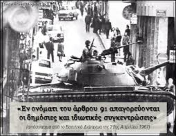 ΔΙΚΤΑΤΟΡΙΑ 1967-1973: ΖΩΡΖ ΣΑΡΗ