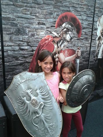 Dália com irmâ na exposiçâo