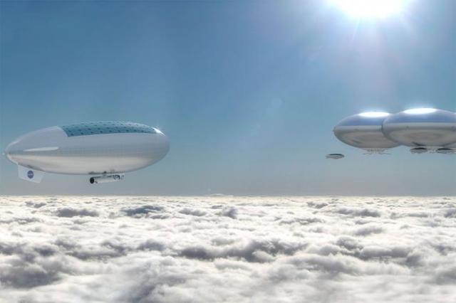 Luftskip skal utforske Venus