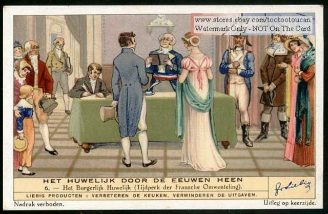 Civil marriage and divorce instituted