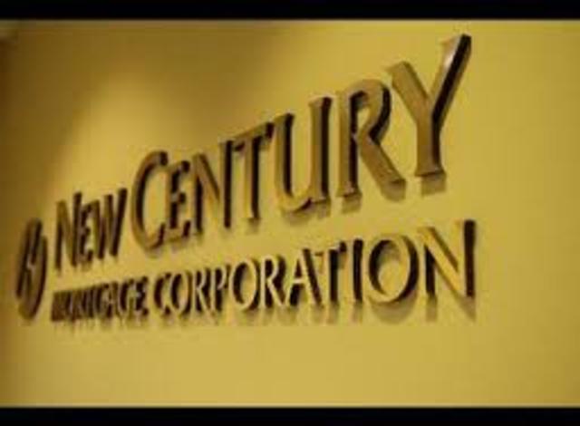 Subprime mortgage lender New Century Financial files for bankruptcy-court protection.