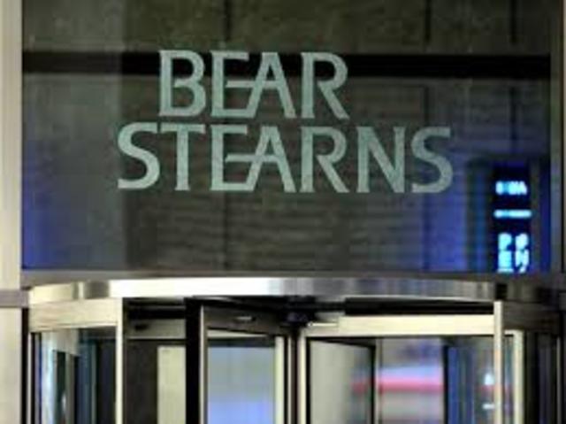 Investment bank Bear Stearns liquidates two hedge funds that invested in risky securities backed by subprime mortgage loans.