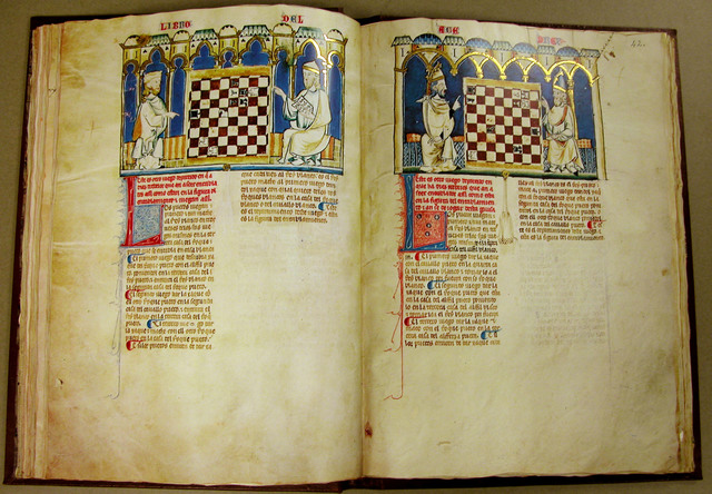 Primeras referencias literarias del ajedrez.