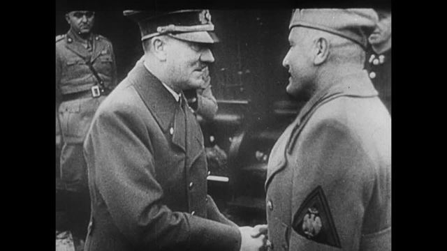ROME BERLIN AXIS: HITLER-MUSSOLINI ALLIANCE.