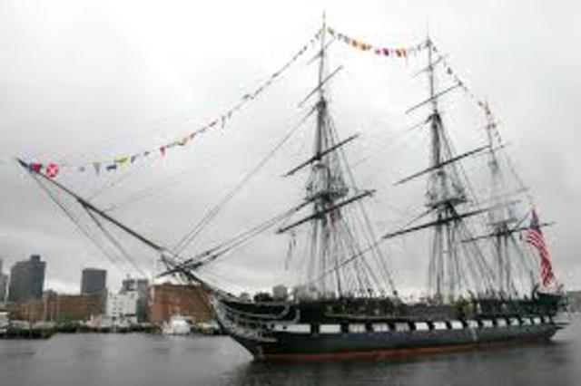USS Constitution Scores a Victory