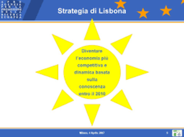 “La strategia di Lisbona”