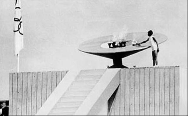 Summer OlympicsOlympic Flame first lit