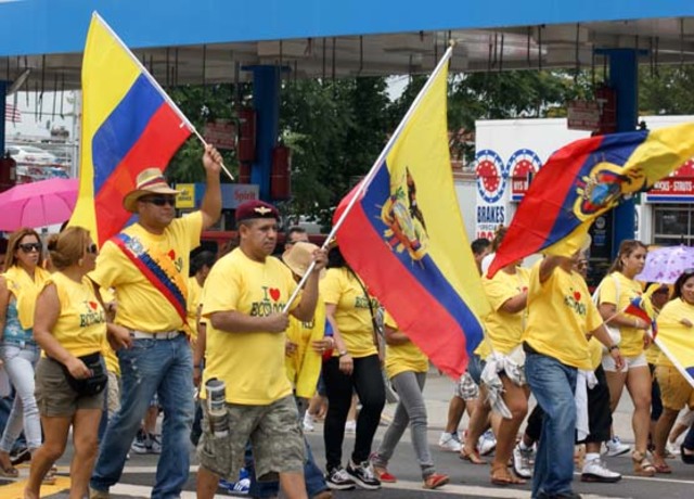 Ecuadorian Flushing Festival.