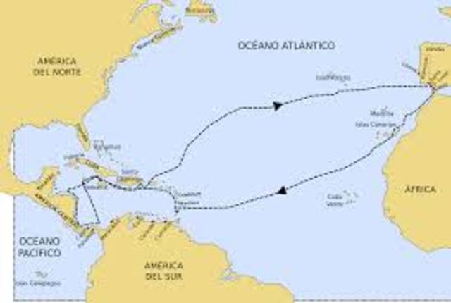 Christopher Columbus begins his fourth and last journey to the Caribbean