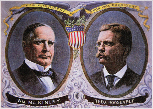President William McKinley and President Theodore Roosevelt
