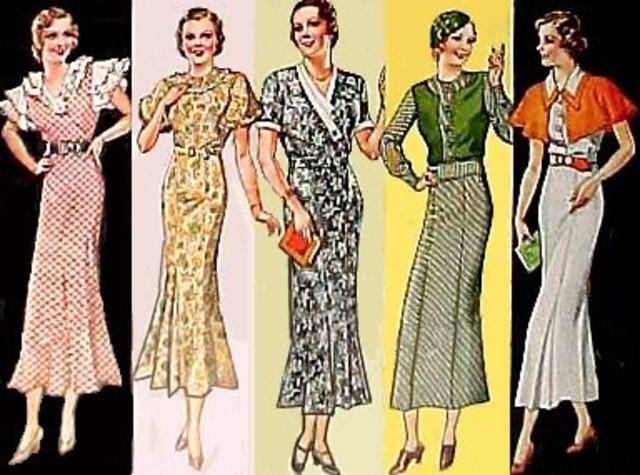 Fashion in the 1930s