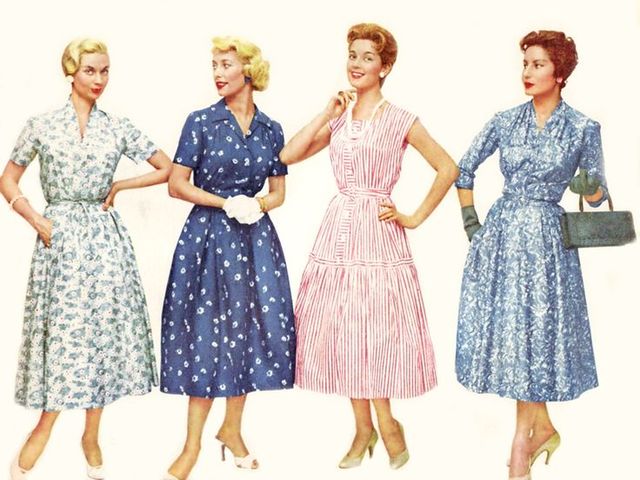 Fashion in the 1950s