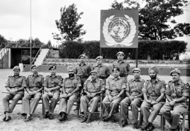 Indian troops return home