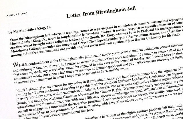 Letter from Birmingham Jail