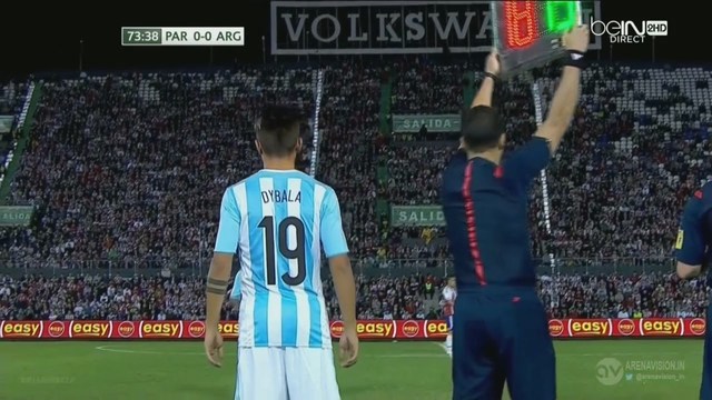 debut en la seleccion argentina