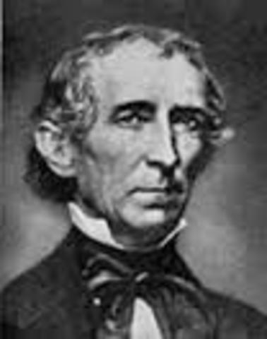 President John Tyler/ Economic leader 1841-1845