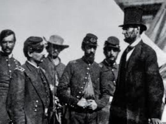 President Abraham Lincoln/Commander -in- Chief 1861-1865