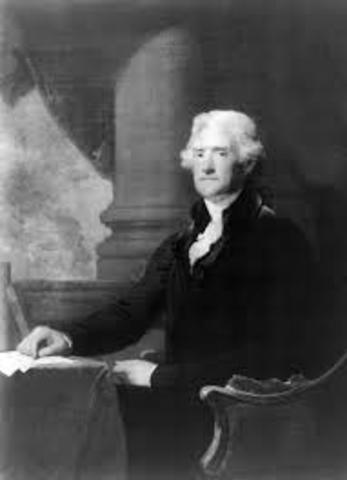 President Thomas Jefferson/ Party Leader 1801-1809