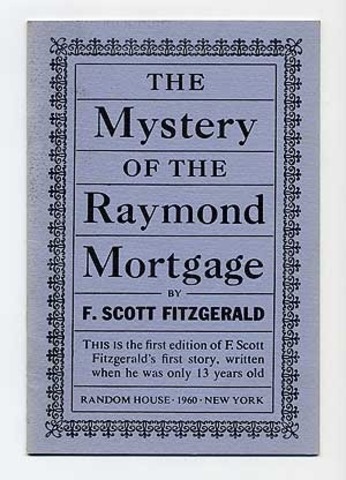 Fitzgerald's First Publication