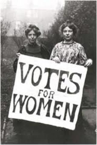 Women got the right to vote