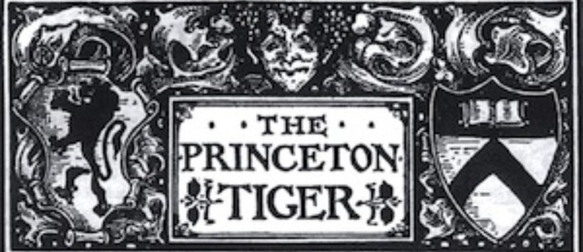 Fitzgerald writes for the Princeton tiger