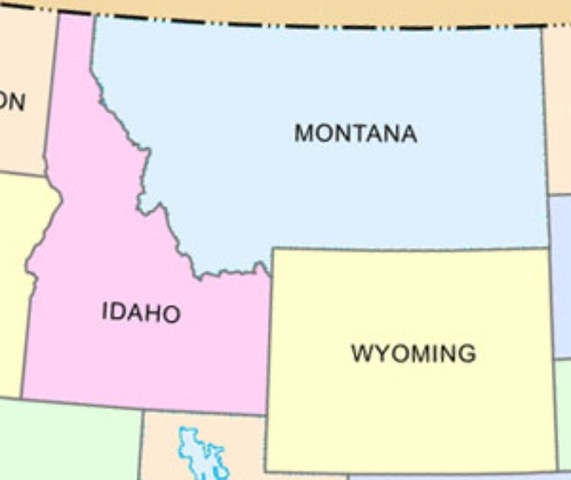 Idaho and Wyoming become states