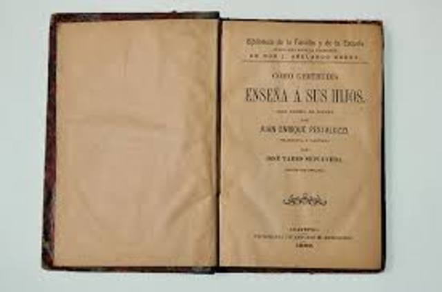 Pestalozzi publica su libro "Cómo Gertrudis enseña a sus hijos"