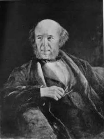 Herbert Spencer nade el 27 de abril de 1820