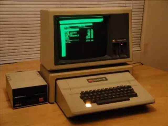 First Electronic Spreadsheets