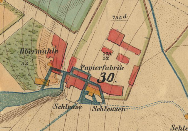 Основана бумажная фабрика, на месте которой потом будет стоять школа