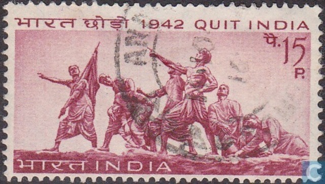 The Quit India movement was responded to by the British by putting most of the INC leadership in jail.