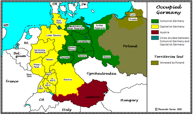 Partioning of Germany