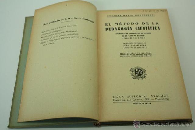 "EL MÉTODO DE LA PEDAGOGÍA CIENTÍFICA"