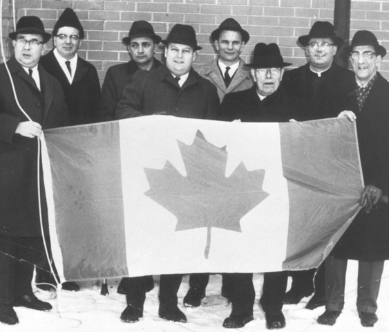 Canada's New Flag 1965