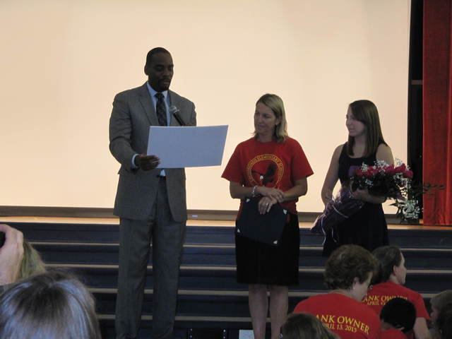 DoDEA Teacher of the Year Surprise Annoucement