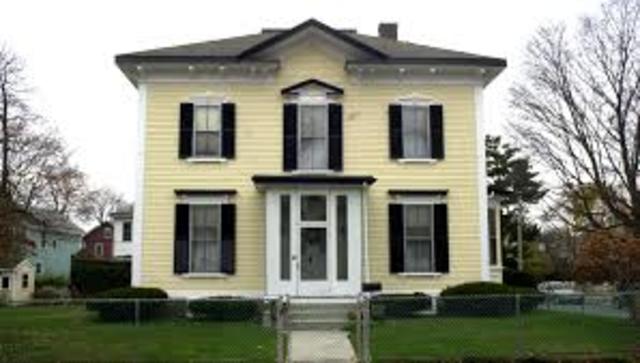 I moved into a new house