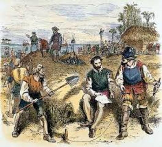 Spanish found St. Augustine, Florida.