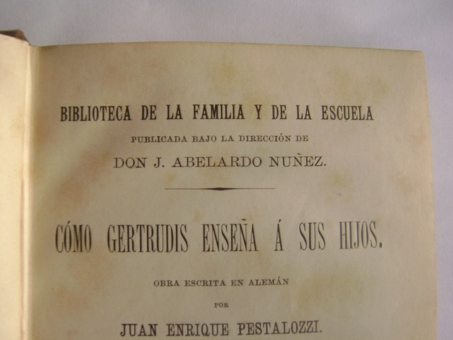 "COMO GERTRUDIS ENSEÑA A SUS HIJAS"