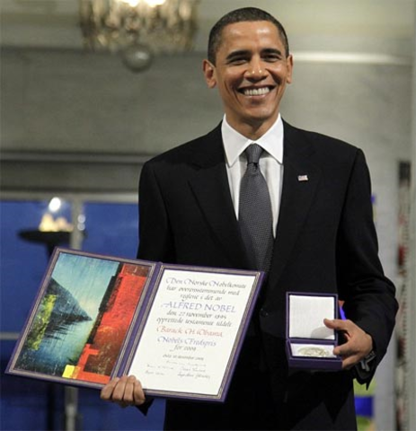 Prêmio Nobel da Paz de Barack Obama