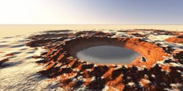 Descoberta de água em Marte