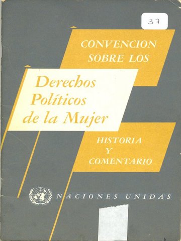 Reconocimiento los derechos políticos de las mujeres