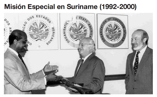 Misión especial en Suriname