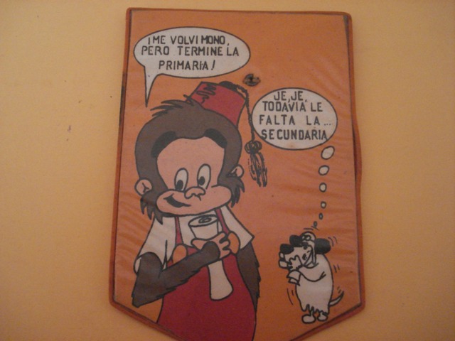 Terminaba la escuela primaria