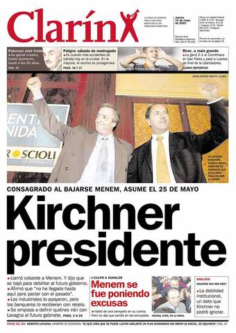 menem renuncia al ballotage