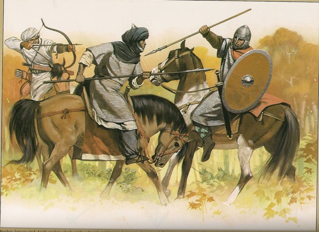 Inicio de la invasión árabe